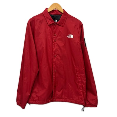 THE NORTH FACE ザノースフェイス ジャケット コーチジャケット SIZE XL NP21836 レッド
