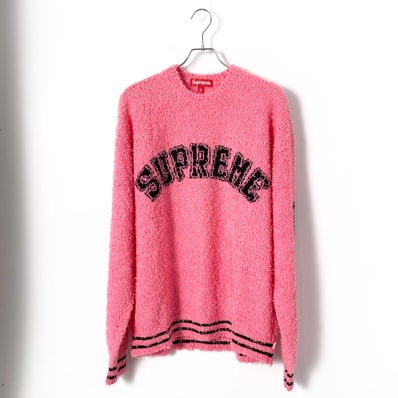 Supreme Textured Arc Sweater "Pink"