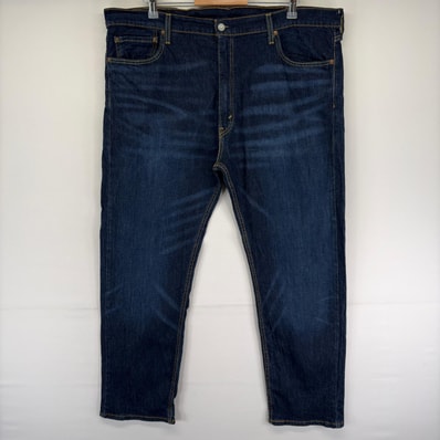 古着 リーバイス Levi's デニム パンツ 5ポケット 大きいサイズ ジッパーフライ ジーンズ ジーパン 505 w40 L30 ブルー系 メンズ