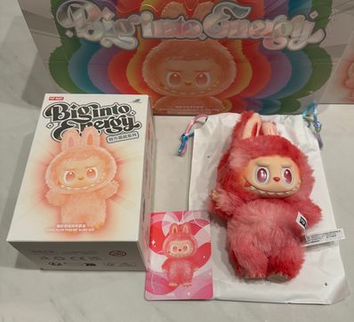 POP MART THE MONSTERS (LABUBU) Big into Energy Series Plush Pendant LOVE