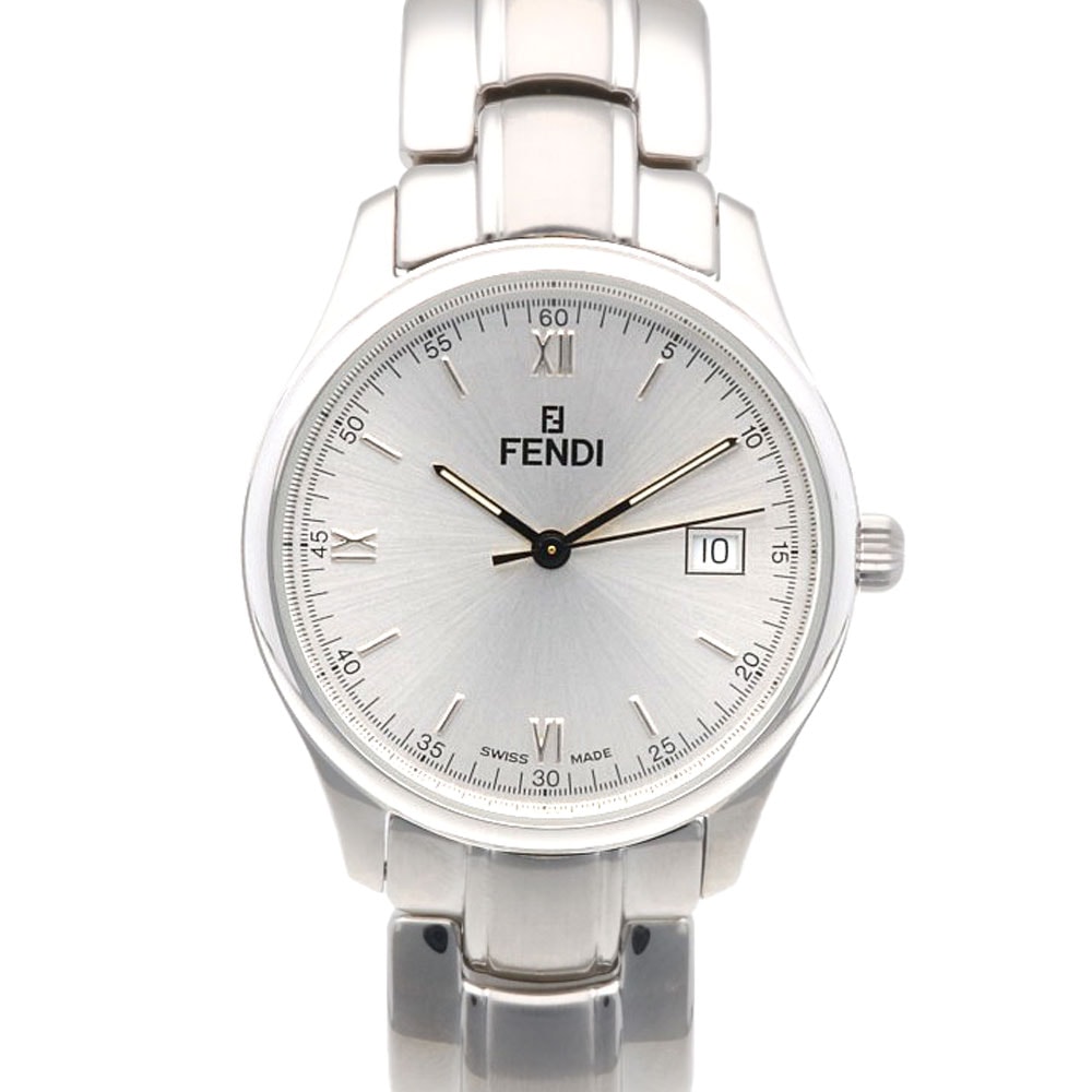 フェンディ 腕時計 時計 ステンレススチール 210G クオーツ メンズ 1年保証 FENDI  中古