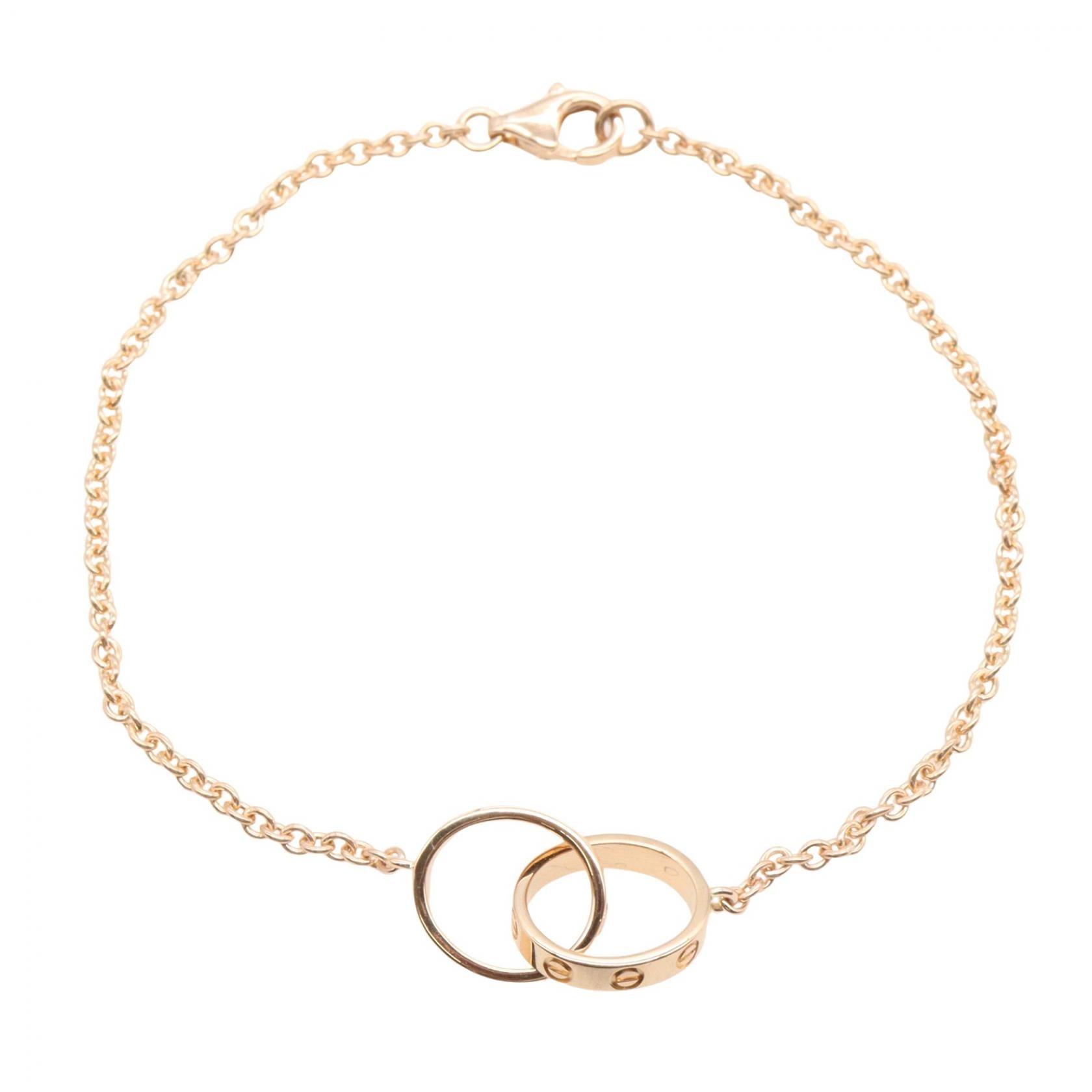 カルティエ CARTIER ベビーラブ ブレスレット ブレスレット アクセサリー K18PG(ピンクゴールド) レディース ゴールド系 B6027000 【中古】