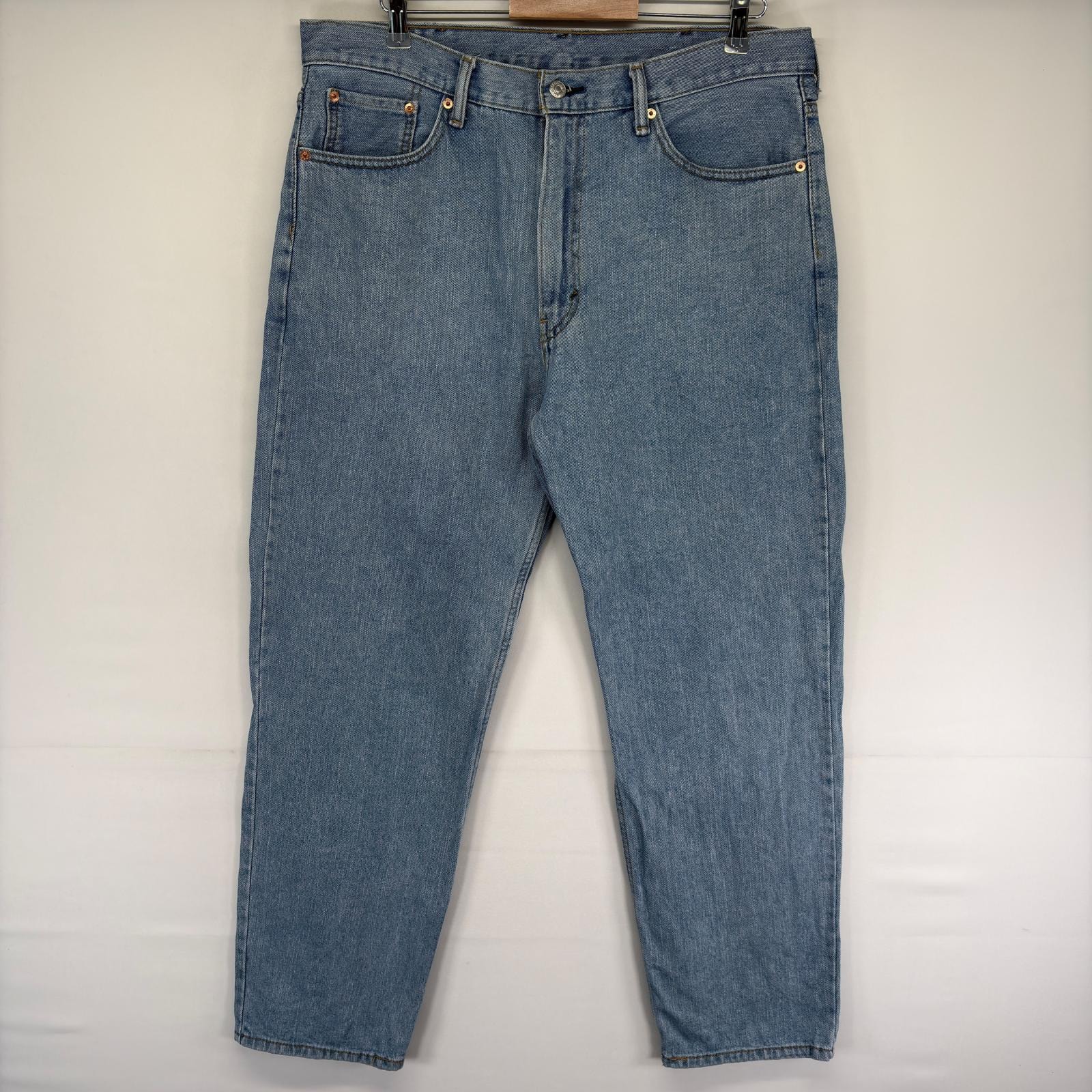 古着 リーバイス Levi's デニム パンツ 550 ジーパン テーパード ジッパーフライ バギー ジーンズ w38 L32 ブルー系 メンズ