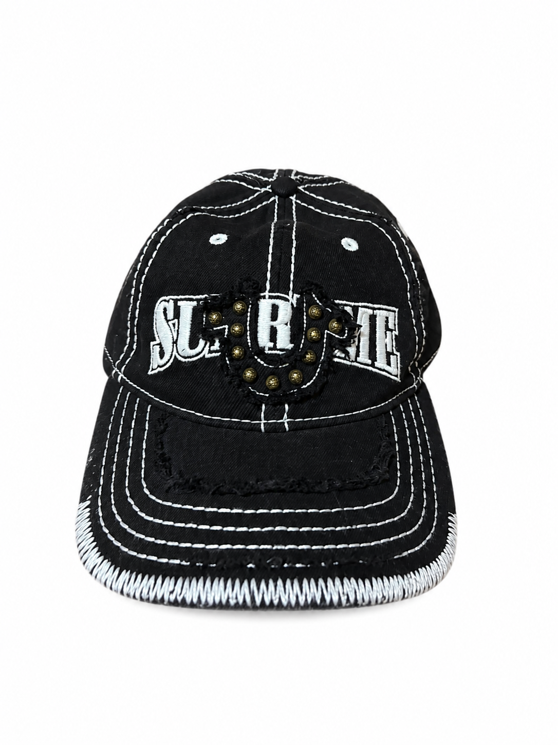 Supreme x True Religion Mesh Back 6-Panel "Black"