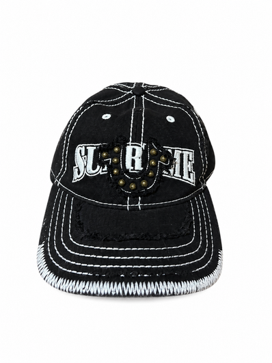Supreme x True Religion Mesh Back 6-Panel "Black"