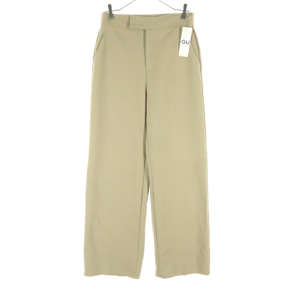 未使用 GU ジーユー スラックスパンツ L ブラウン