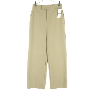未使用 GU ジーユー スラックスパンツ L ブラウン