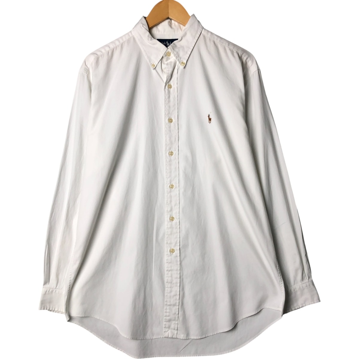 古着 ラルフローレン Ralph Lauren YARMOUTH 長袖 ボタンダウンシャツ メンズL相当/eaa579300