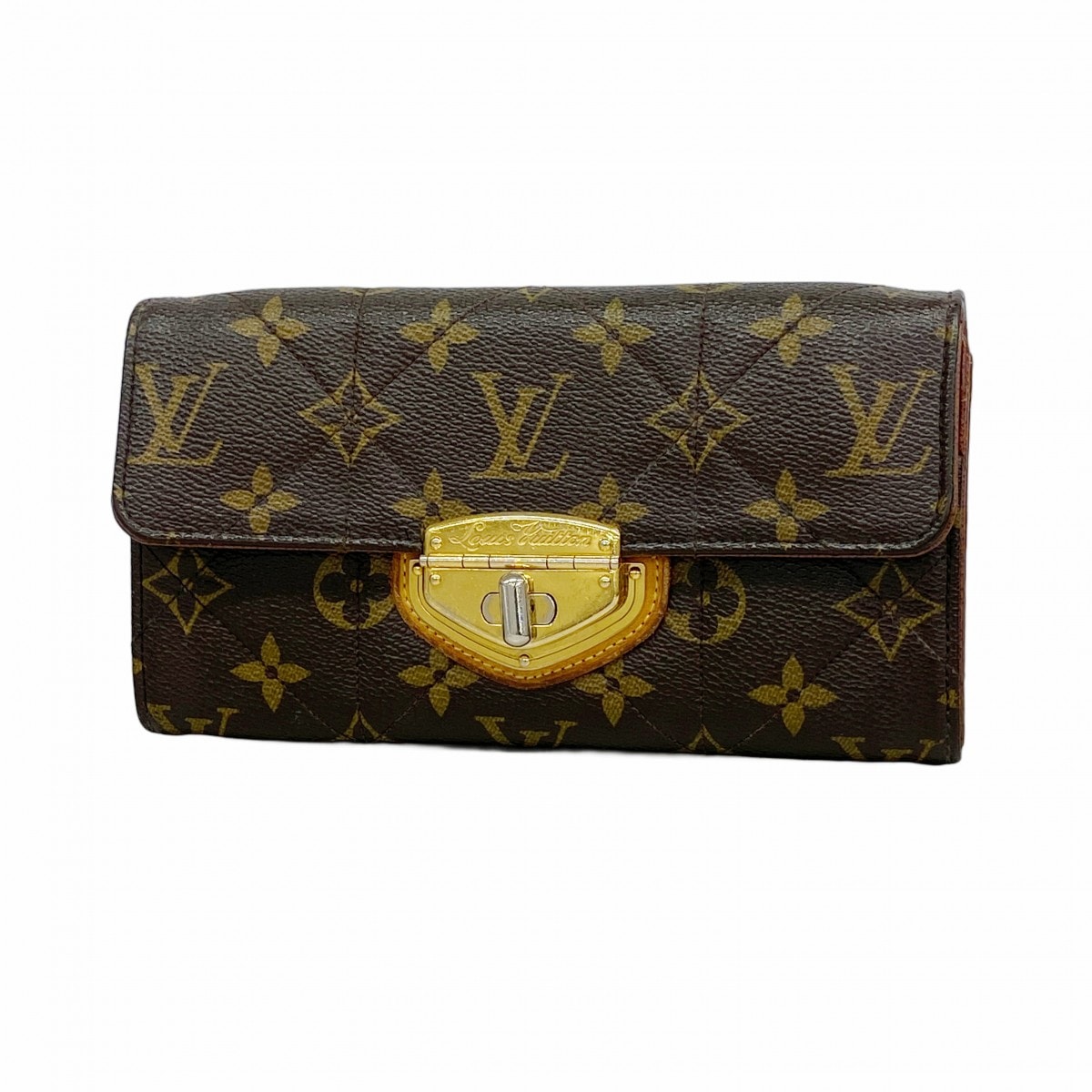 【6ec2745-k】ルイヴィトン 長財布 モノグラム・エトワール ポルトフォイユサラ M66556 ブラウン【中古】レディース
