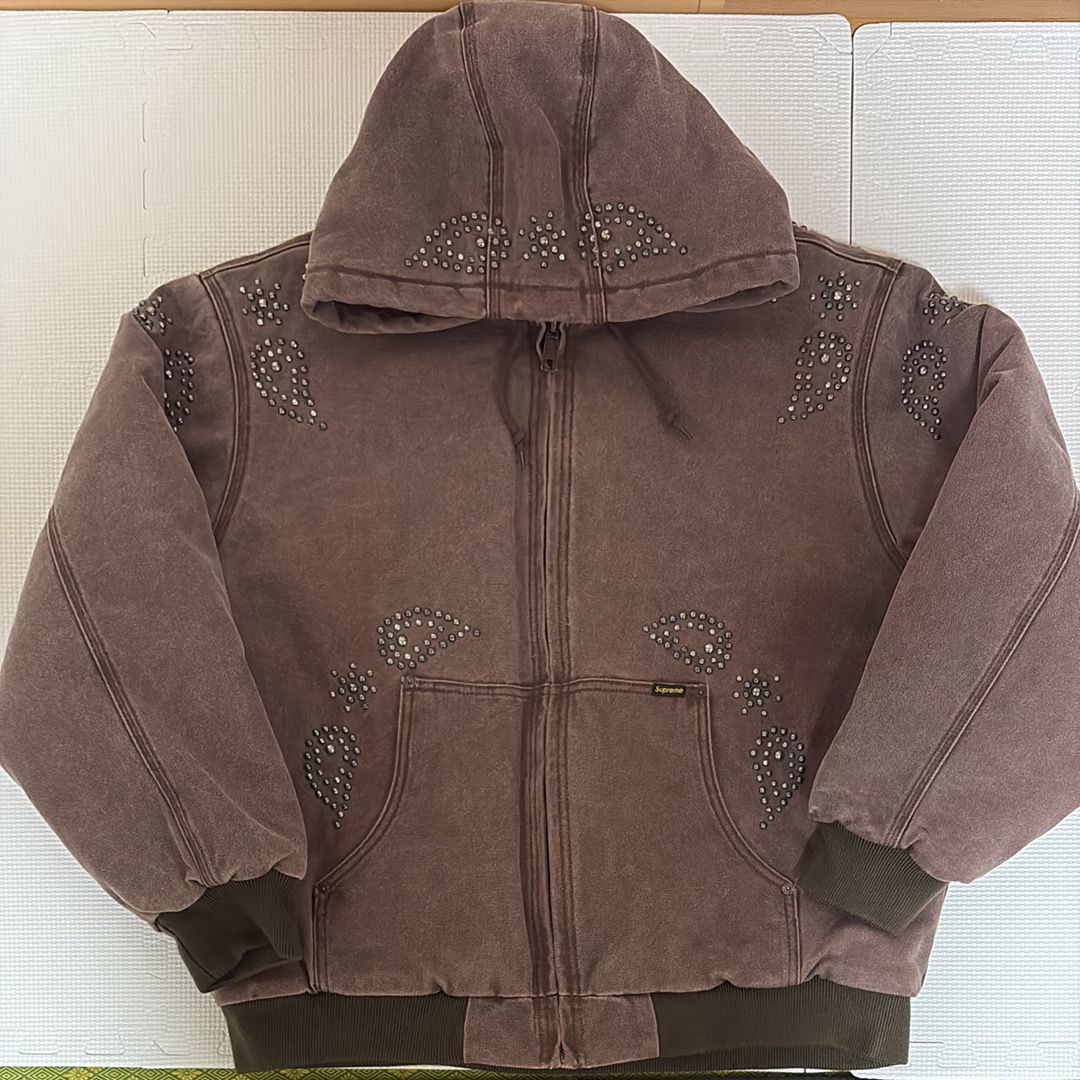 Supreme Paisley Studded Work Jacket 