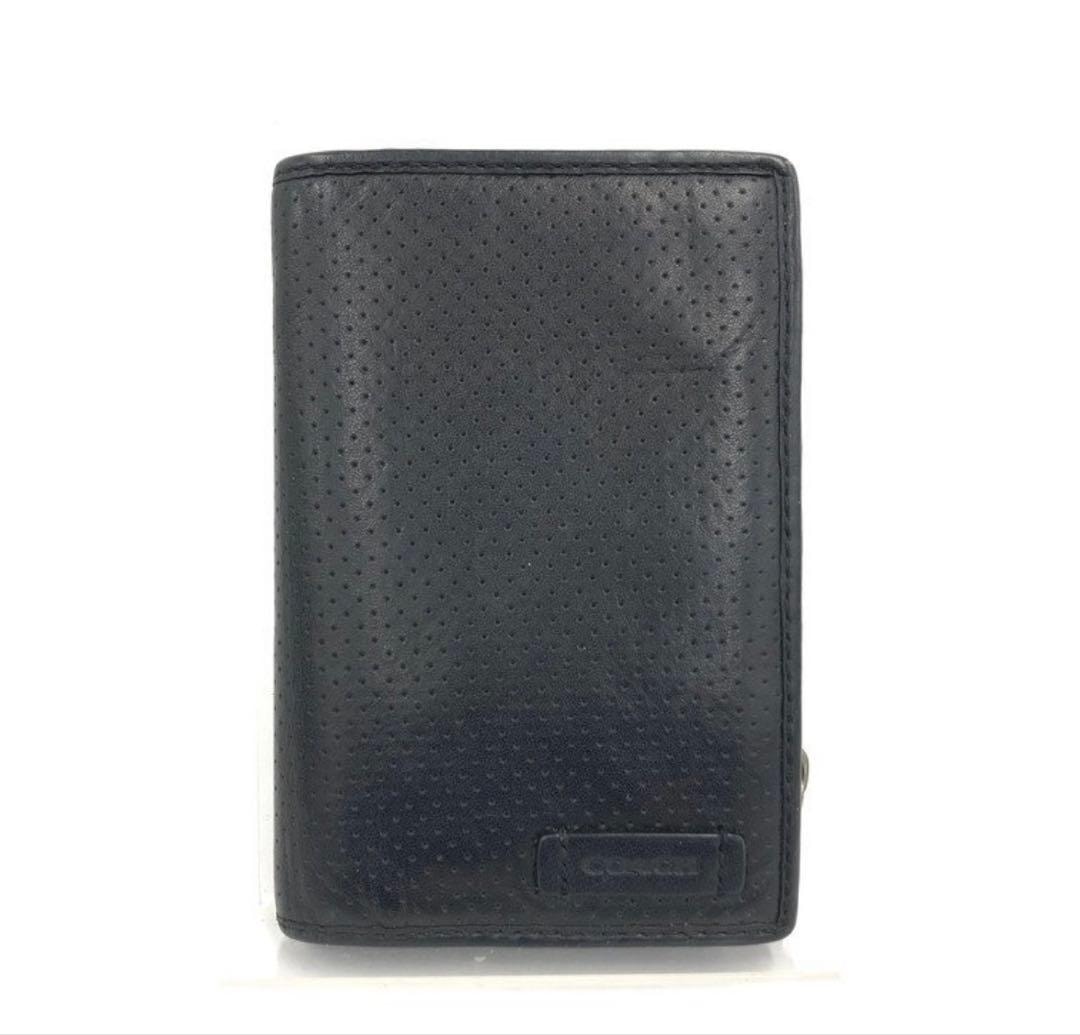 コーチF74906 二つ折り財布 メンズ