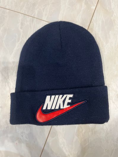 Supreme / NIKE® Beanie "navy"