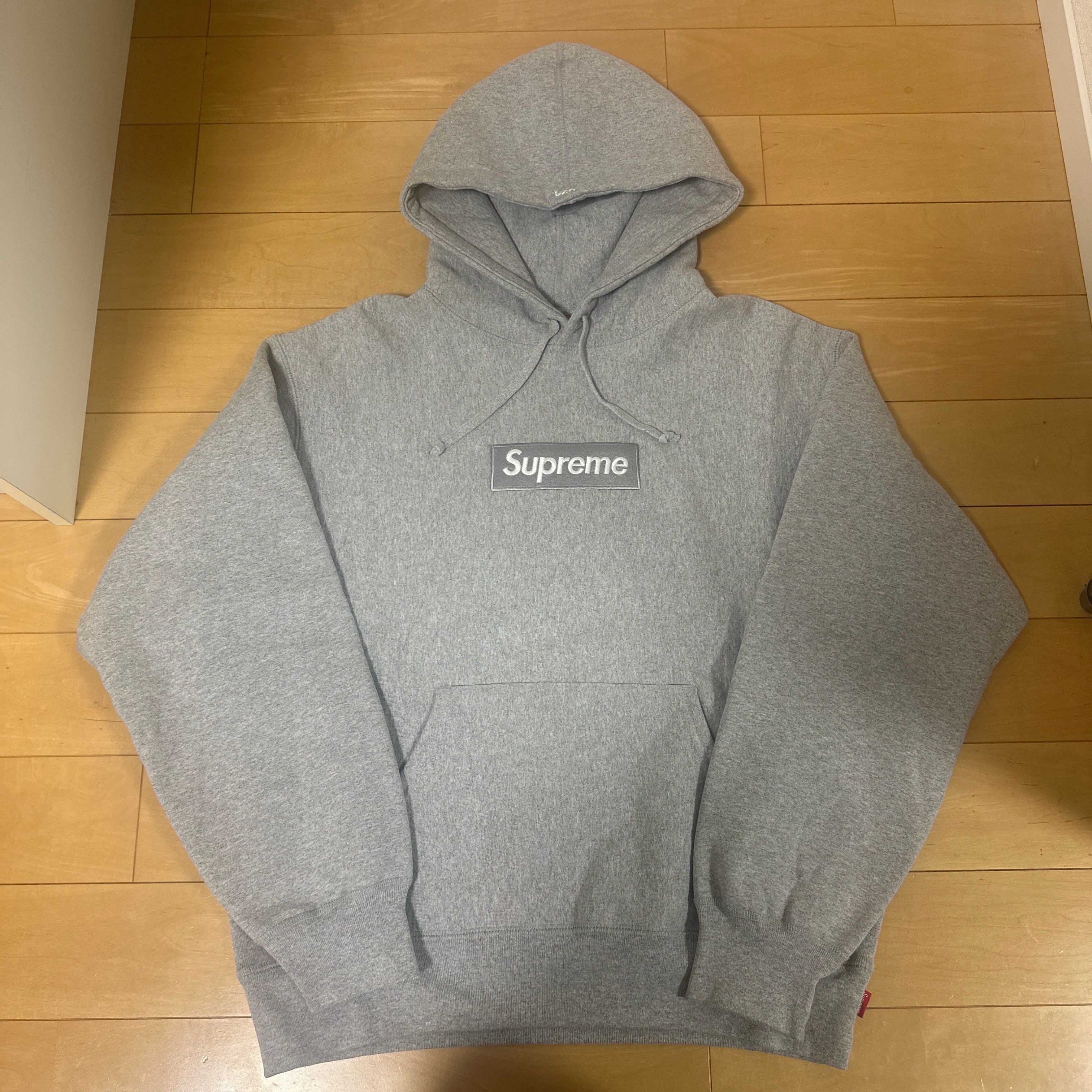 Supreme Box Logo Hooded Sweatshirt "Heather Grey" (24FW)