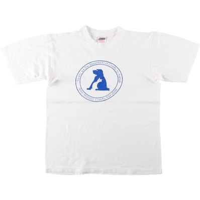 古着 90年代 オニータ ONEITA POWER-T SPCA アンアランデル郡動物虐待防止協会 プリントTシャツ メンズL相当 ヴィンテージ/eaa661554