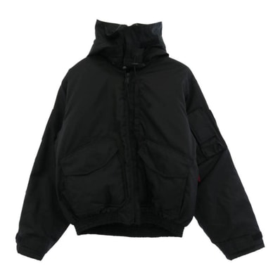 N.HOOLYWOOD エヌハリウッド ALPHA アルファ 9254-BL01-055 × ALPHA INDUSTRIES CWU-45/P MILITARY BLOUSON ミリタリー ブルゾン フライト ジャケット【美品】【中古】