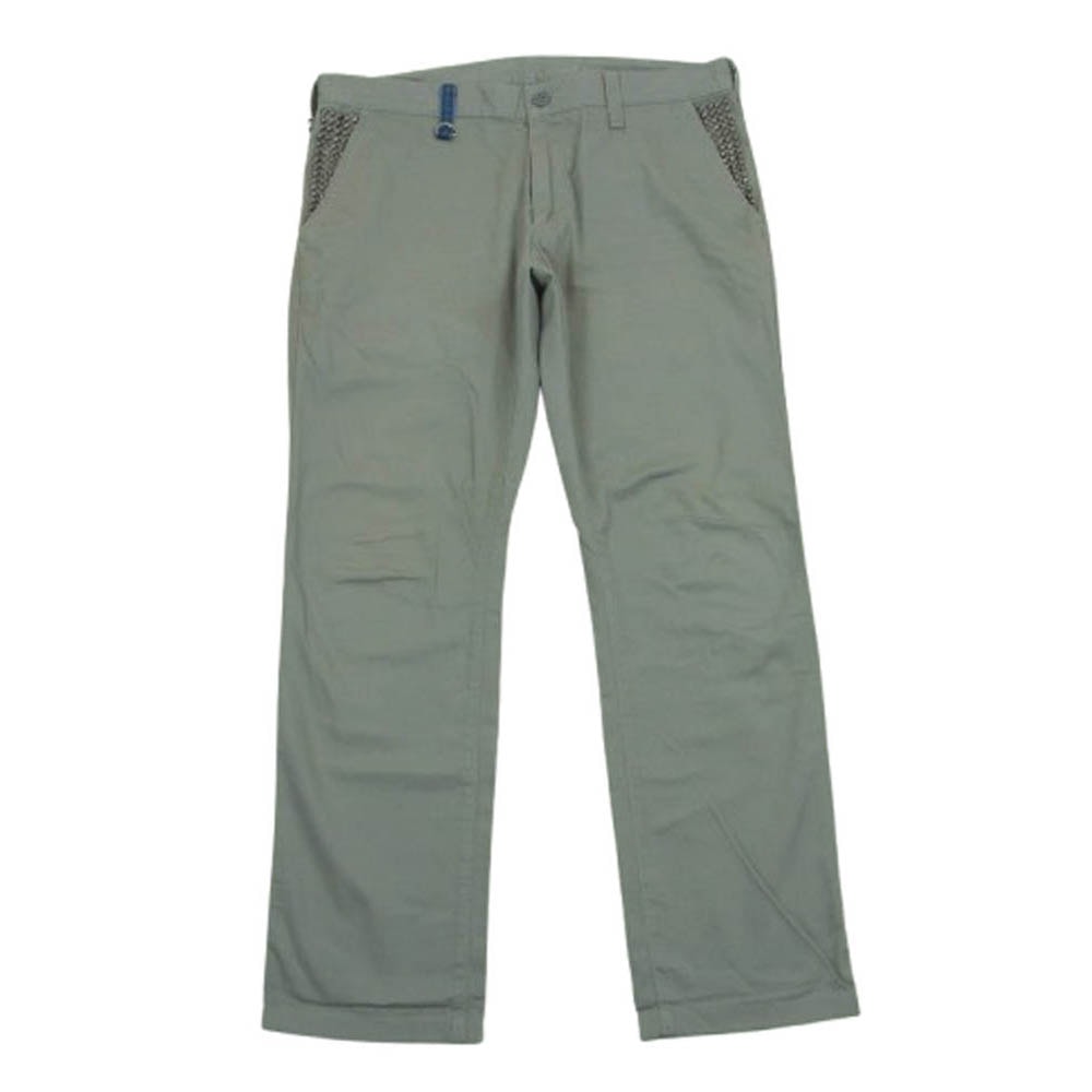 uniform experiment ユニフォームエクスペリメント パンツ UE-130038 STUDS CHINO PANTS スタッズ チノ パンツ グレー系 2【中古】