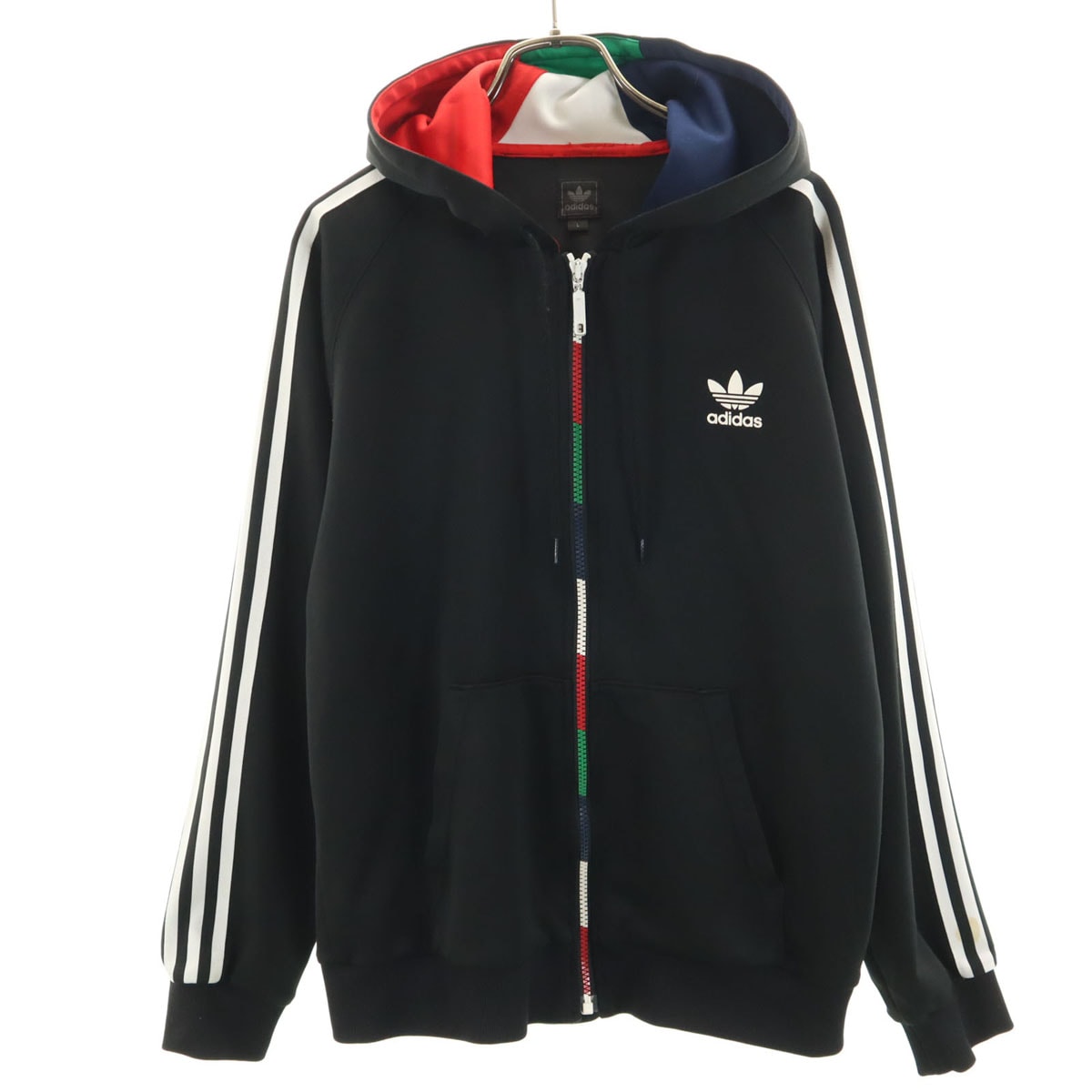 adidas Originals アディダスオリジナルス トレフォイルロゴ トラックジャケット L ブラック