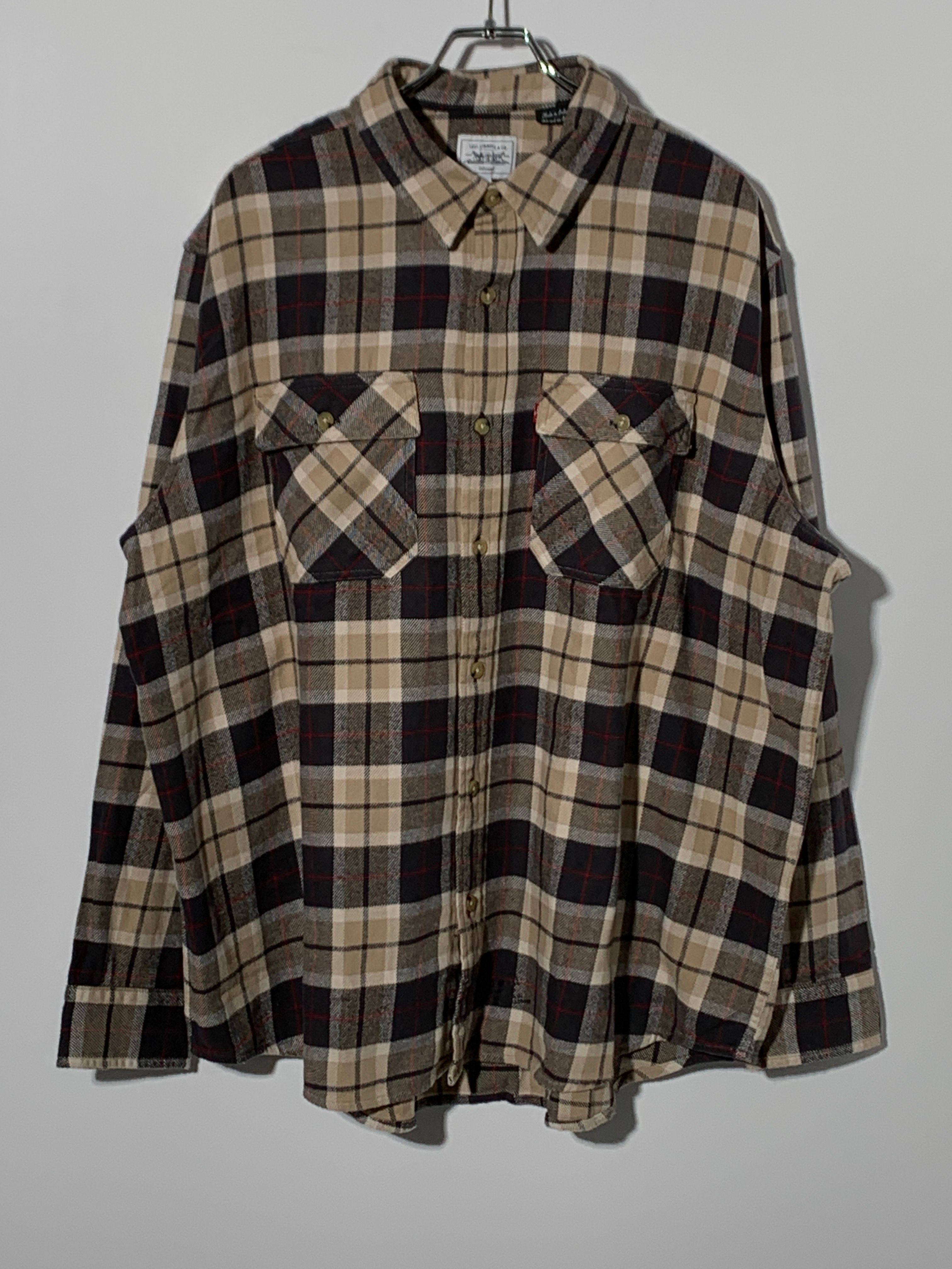 LEVI'S x JJJJound Plaid Shirt "Brown"