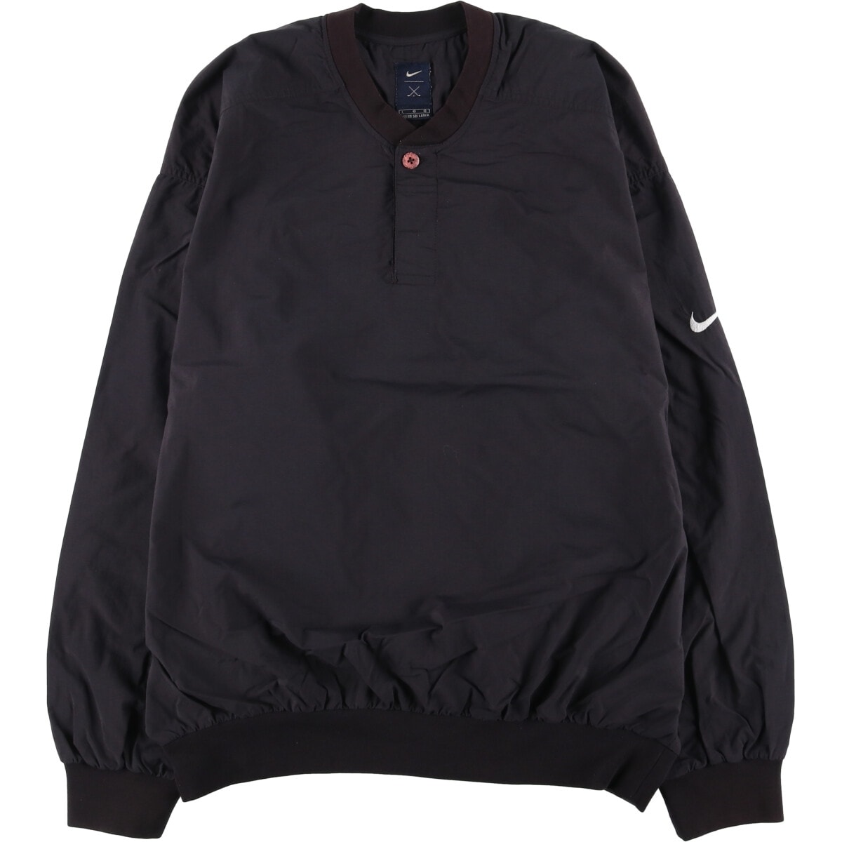 古着 90年代~ ナイキ NIKE GOLF ゴルフ ヘンリーネック ナイロンプルオーバー メンズL相当 ヴィンテージ/eaa549546