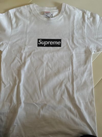 Supreme Paris Box Logo Tee "White"