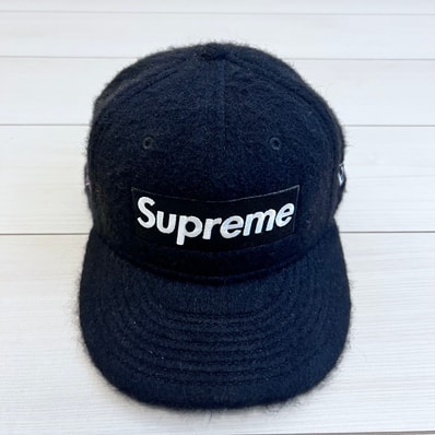 Supreme Brushed Wool Box Logo New Era "Black"