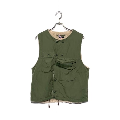 ENGINEERED GARMENTS COVER VEST Khaki