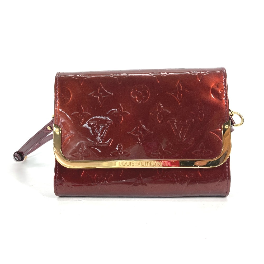 ルイヴィトン LOUIS VUITTON ロスモアPM M91547 モノグラムヴェルニ 2WAYバッグ ショルダーバッグ カバン クラッチバッグ モノグラムヴェルニ ルージュフォーヴィスト パープル