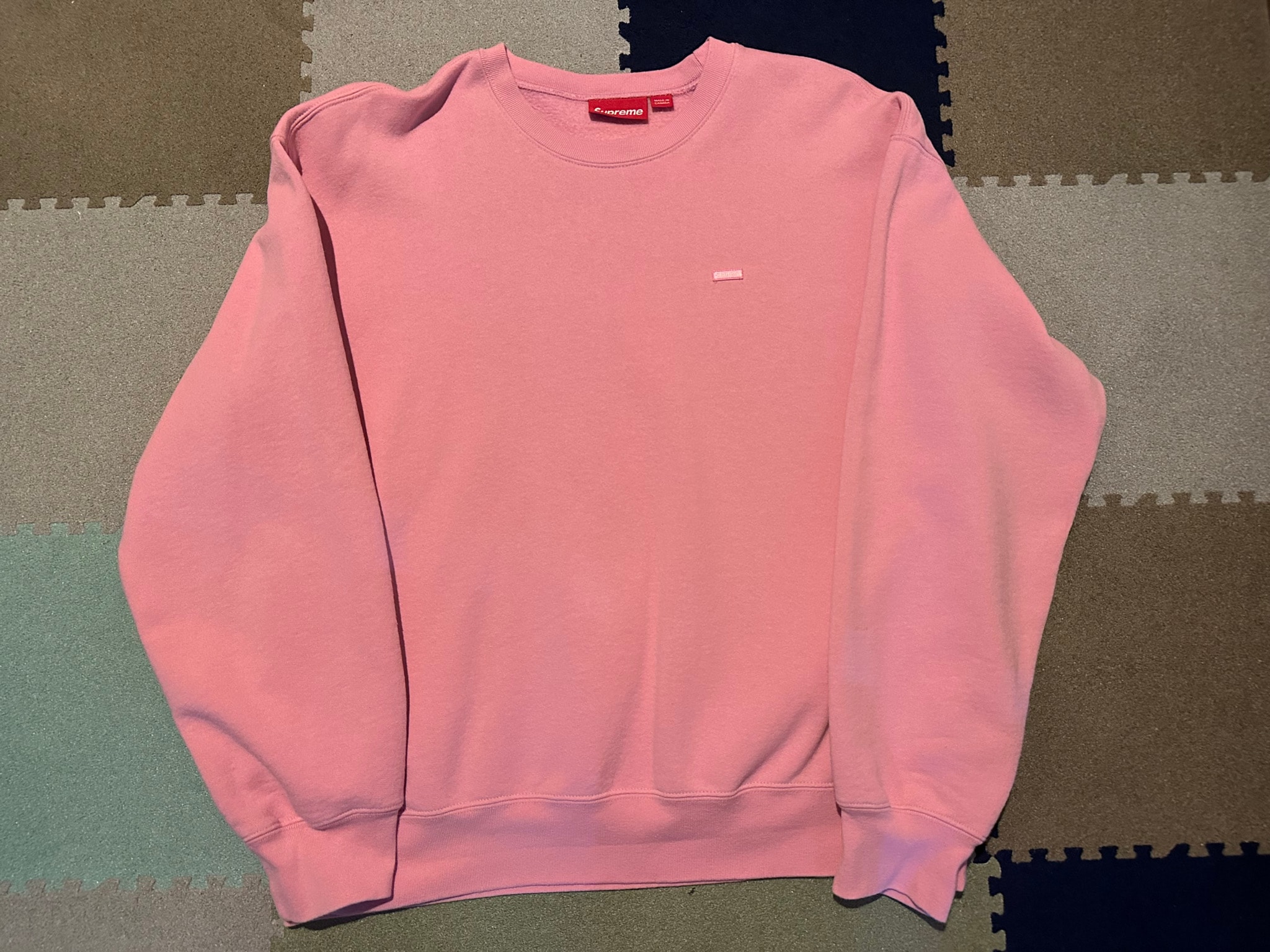 Supreme Small Box Crewneck (25FW) "Pink"