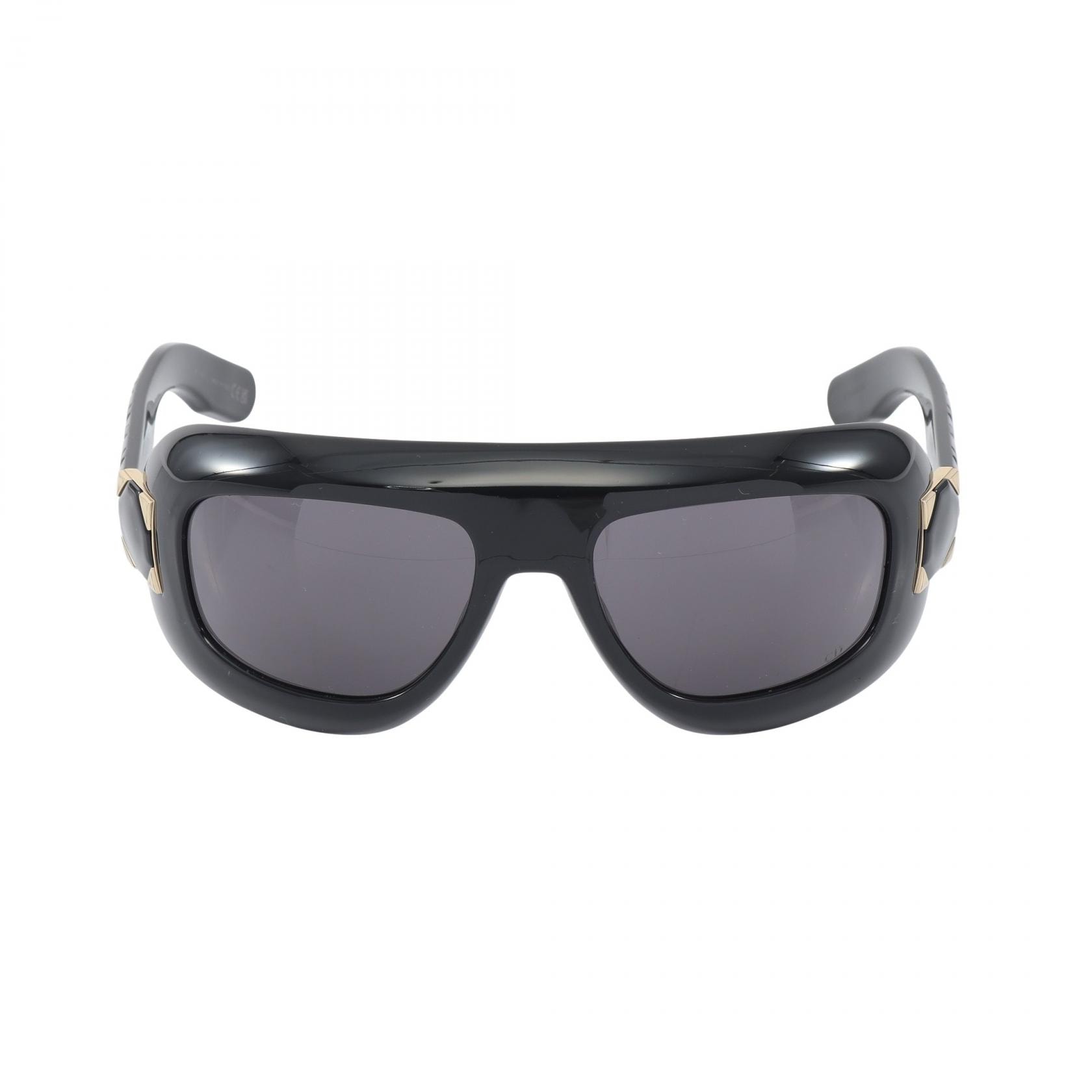 ディオール Dior Lady 95.22 M1I サングラス 衣料品 プラスチック レディース ブラック系 【中古】