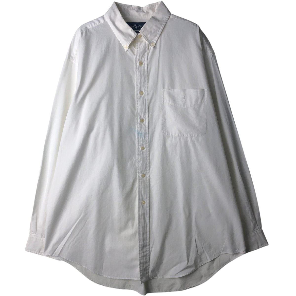 古着 ラルフローレン Ralph Lauren YARMOUTH 長袖 ボタンダウンシャツ メンズXL相当/eaa619131