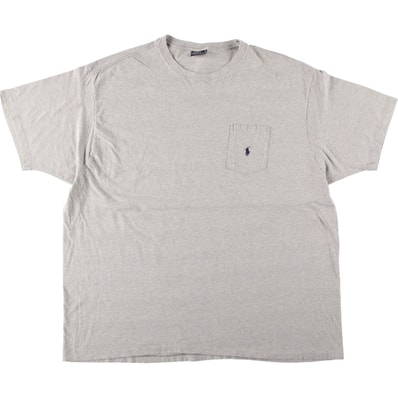 古着 ラルフローレン Ralph Lauren POLO by Ralph Lauren 半袖 ワンポイントロゴポケットTシャツ メンズXXL相当/eaa644076