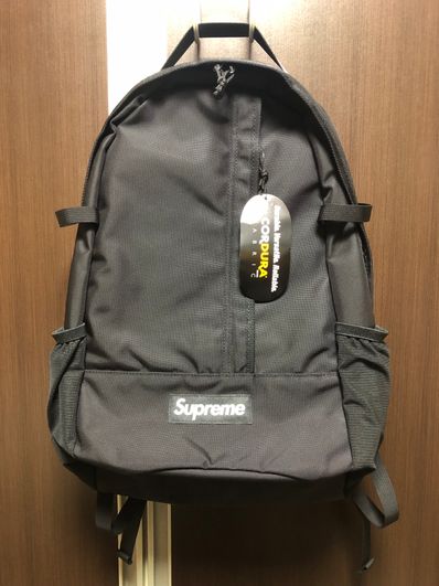 Supreme 18SS Backpack "Black"