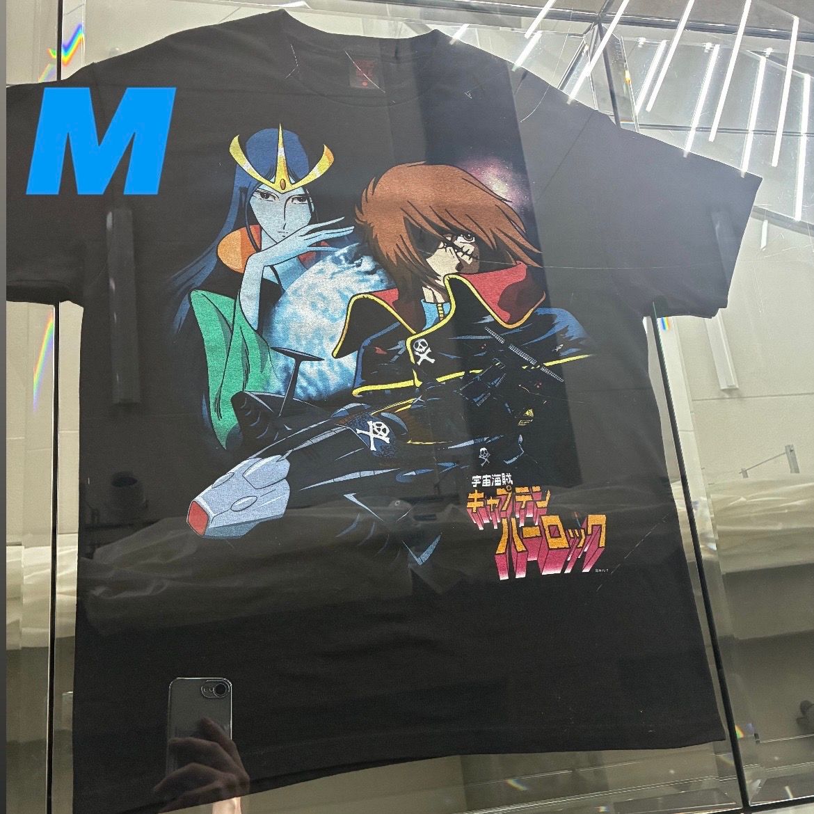 新品・未使用(ワケあり)】【Mサイズ】GEEKS RULE CAPTAIN HARLOCK T 