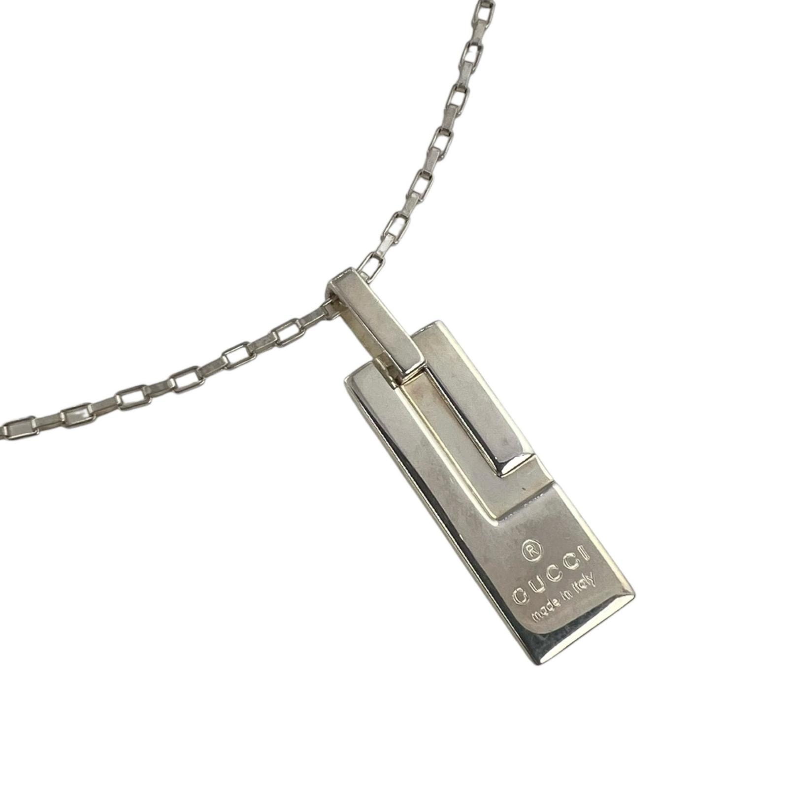 GUCCI グッチ ネックレス シルバー925 シルバー レディース【中古】