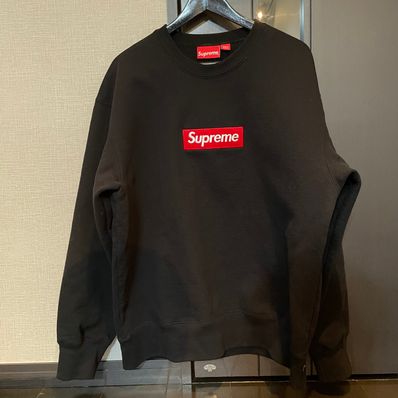 Supreme Box Logo Crewneck "Black" (22FW)