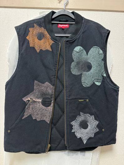 Supreme Nate Lowman Work Vest "Black"