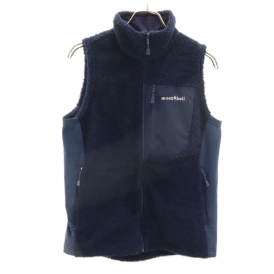 mont-bell モンベル クリマエア ベスト S ネイビー フリース アウトドア