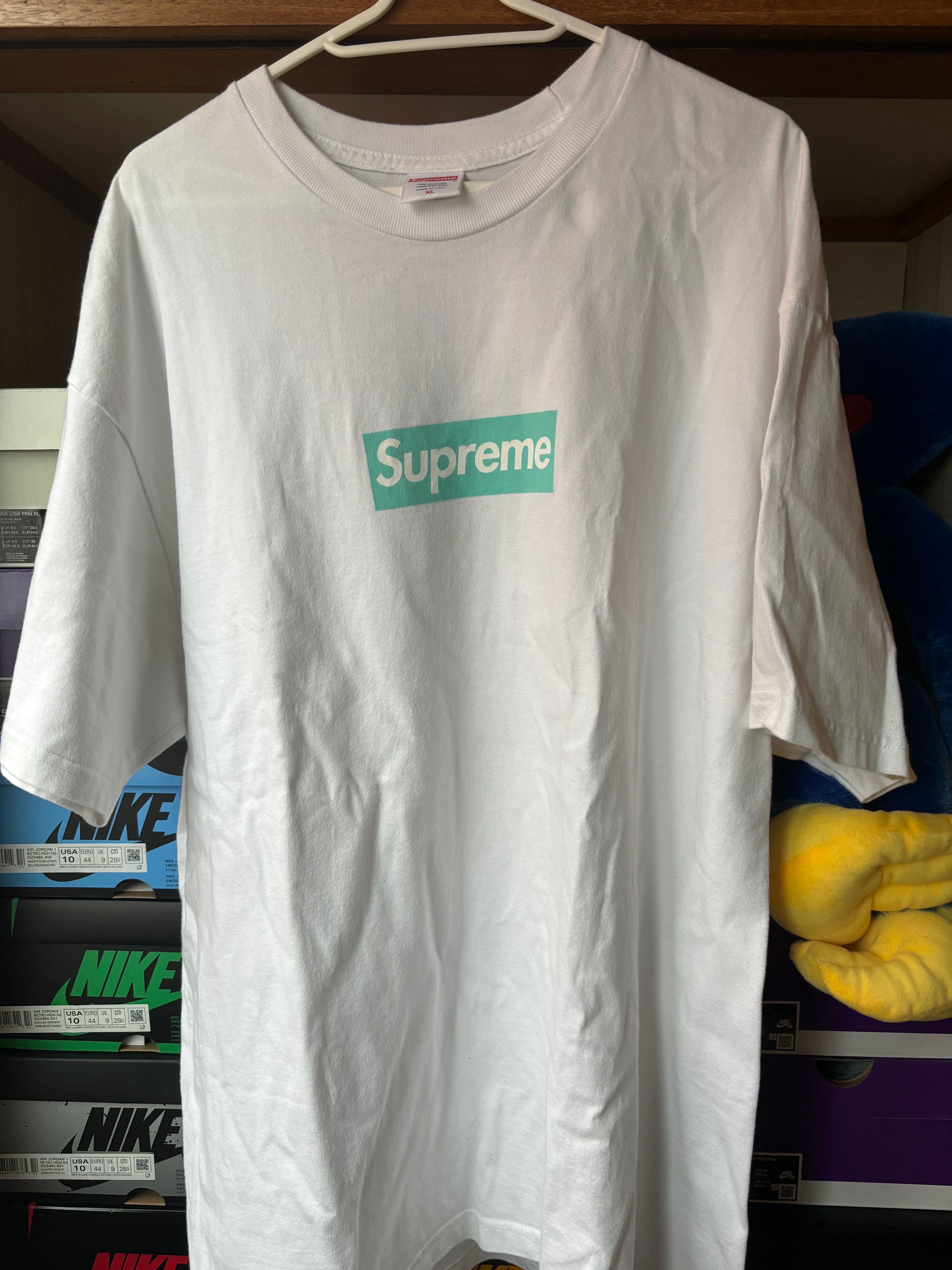 Supreme / Tiffany & Co. Box Logo Tee "White"