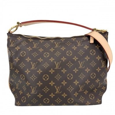 LOUIS VUITTON ルイヴィトン ハンドバッグ モノグラム シュリPM ワンショルダーバッグ ショルダーバッグ 肩掛け 斜め掛け 2WAY M40586 ブラウン 茶 ゴールド金具 レディース【中古品】