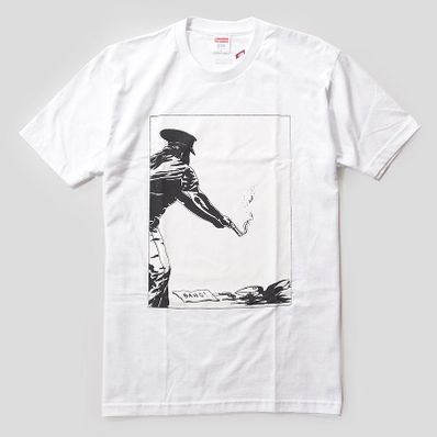 Supreme Pettibon Bang Tee "White"