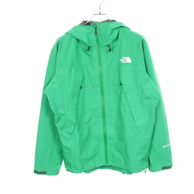 ザ・ノースフェイス THE NORTH FACE CLIMB LIGHT JACKET クライム ライト ジャケット フード付き 衣料品 アウター ナイロン メンズ グリーン系 NP62303 【中古】