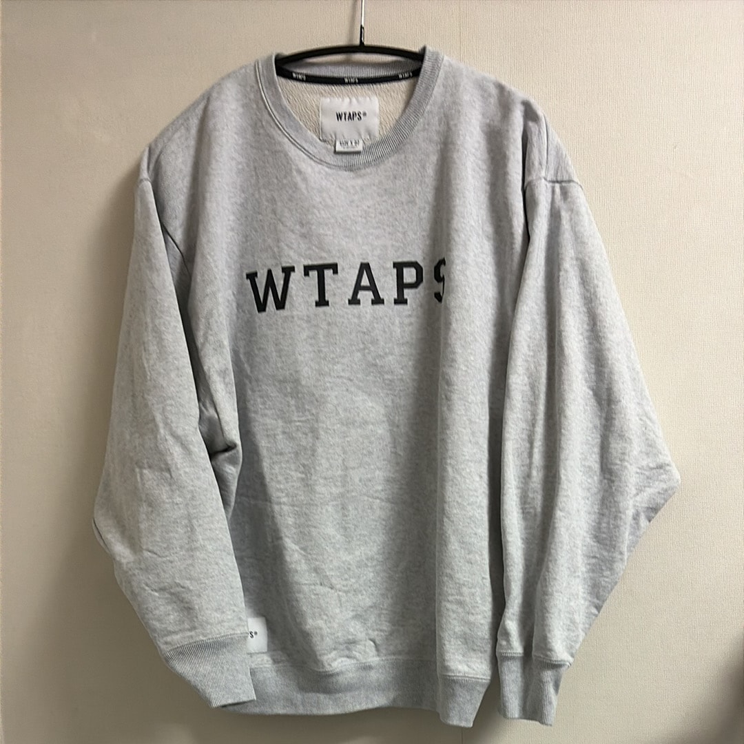 WTAPS Academy / Sweater / Cotton "AshGray"