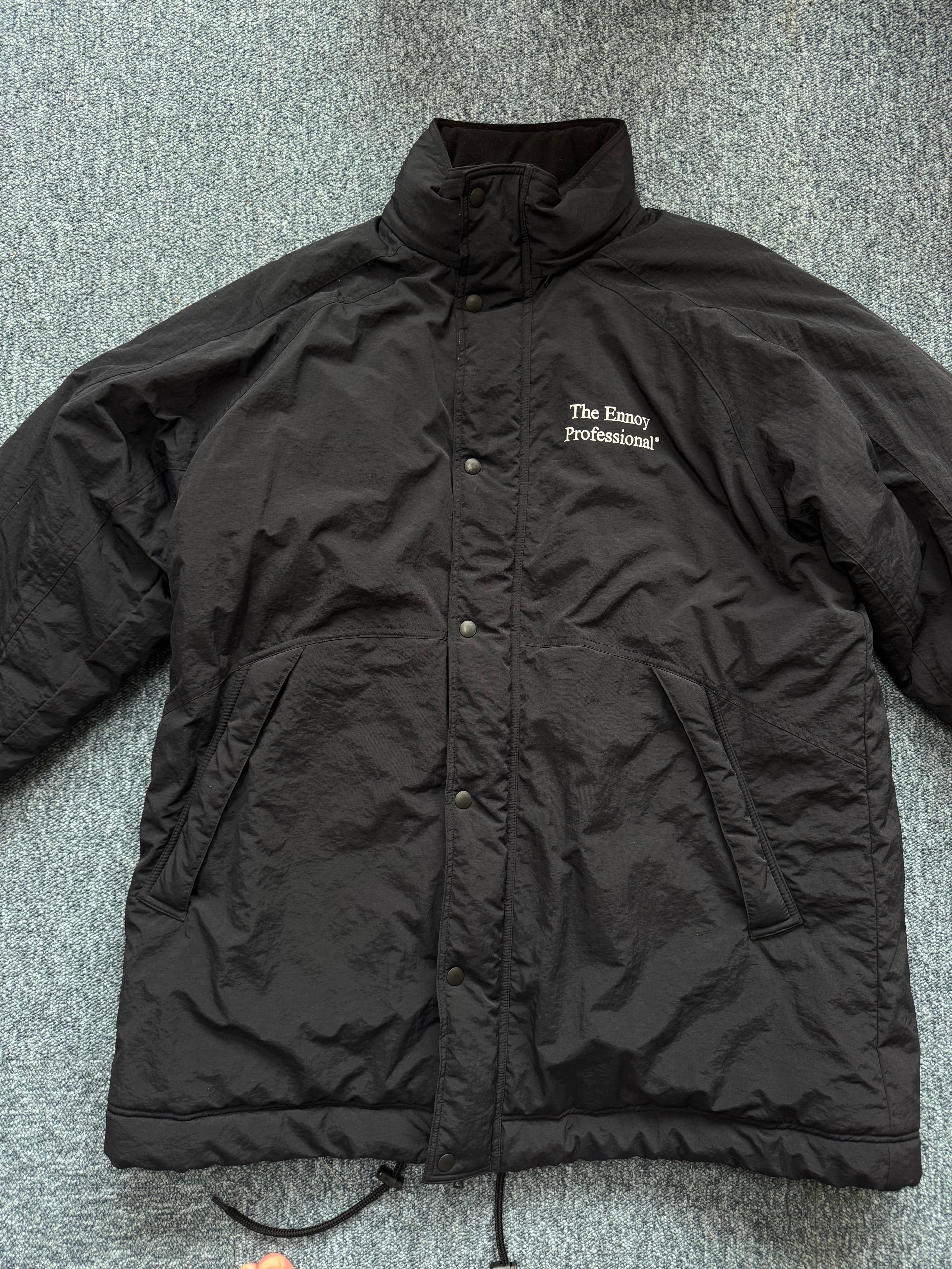 ENNOY Padded Nylon Bench Coat 