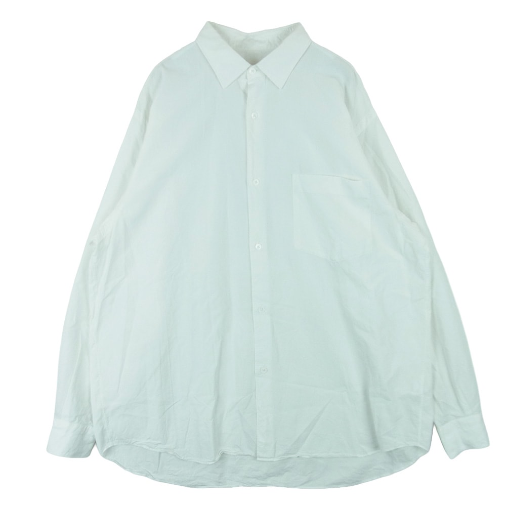 D (傷や汚れあり)】COMOLI コモリ 23AW Y03-02001 コモリシャツ