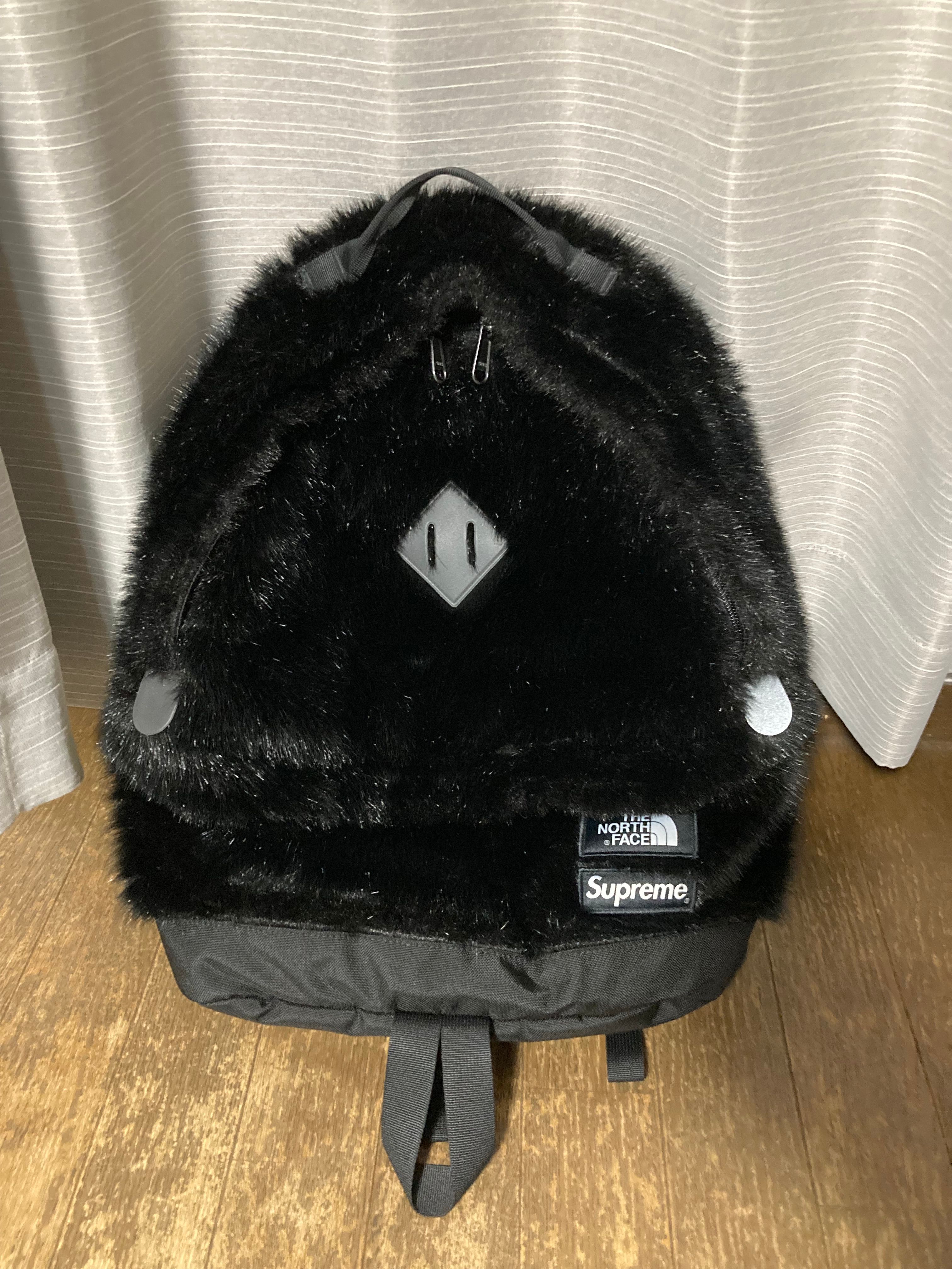 Supreme x The North Face Faux Fur Backpack "Black"