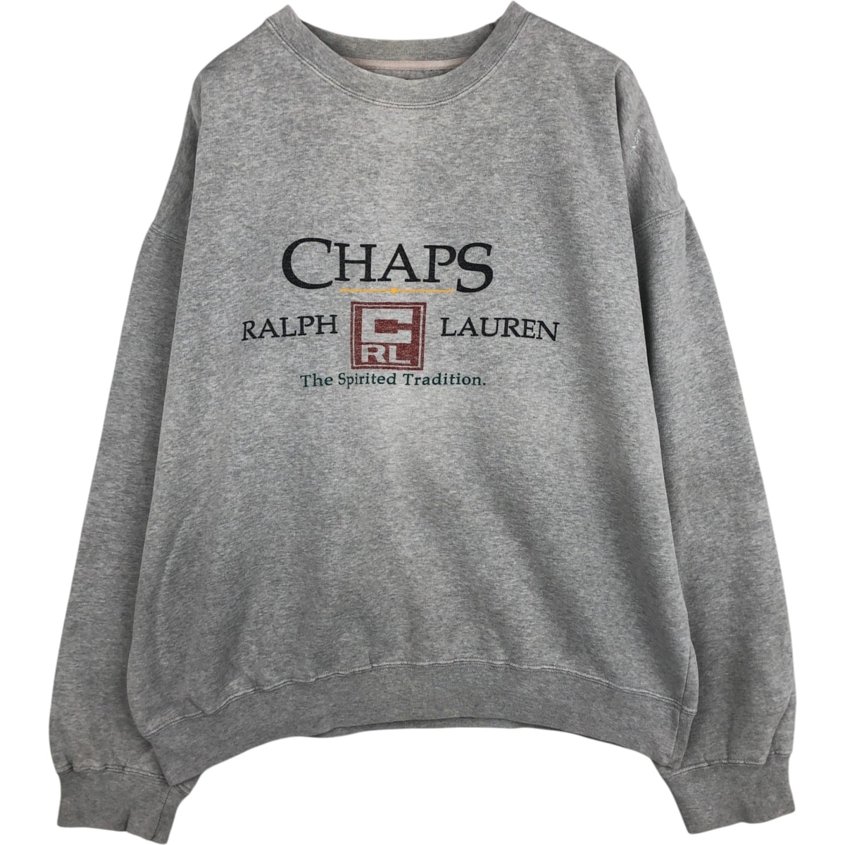古着 ラルフローレン Ralph Lauren CHAPS チャップス ロゴスウェットシャツ トレーナー メンズM相当/eaa630065