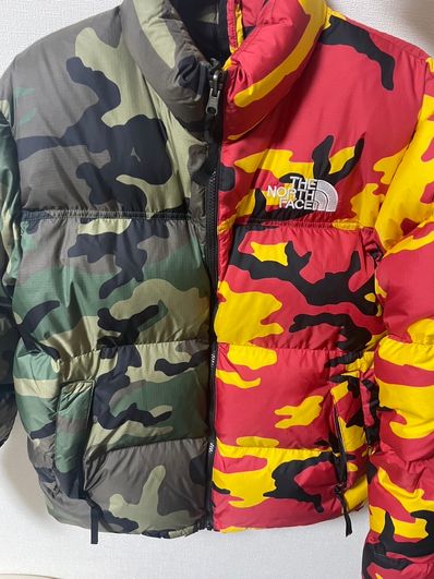 Supreme x The North Face Split Nuptse Jacket "Camo"