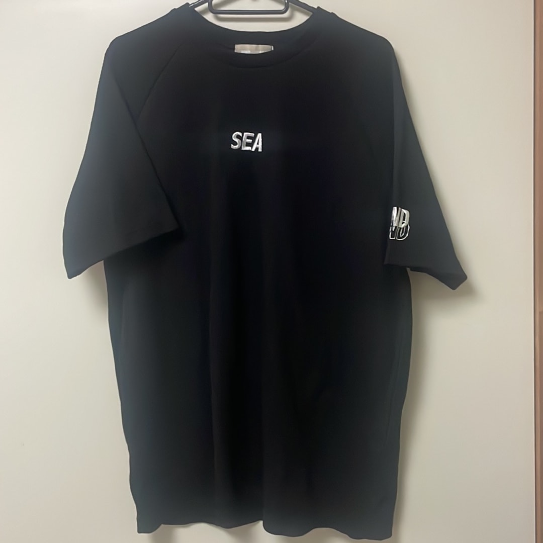 WIND AND SEA ES Waffle Raglan S/S "Black"