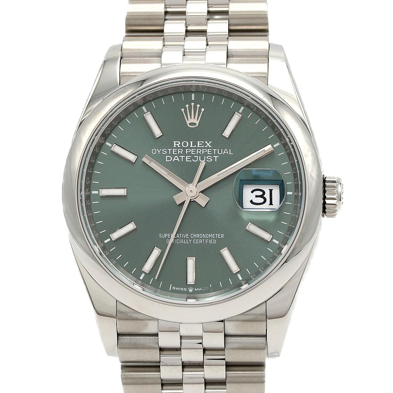 ロレックス デイトジャスト 126200・5 SS 自動巻 ランダム番