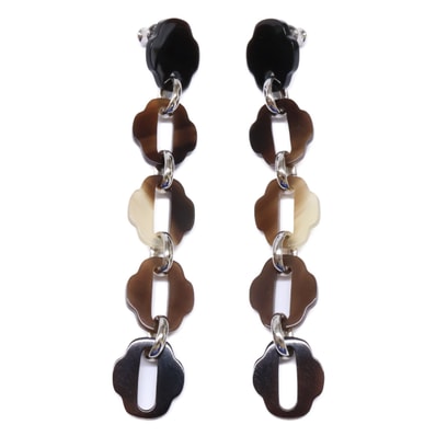 エルメス 【美品】バッファローホーン メタル 5連 スイング